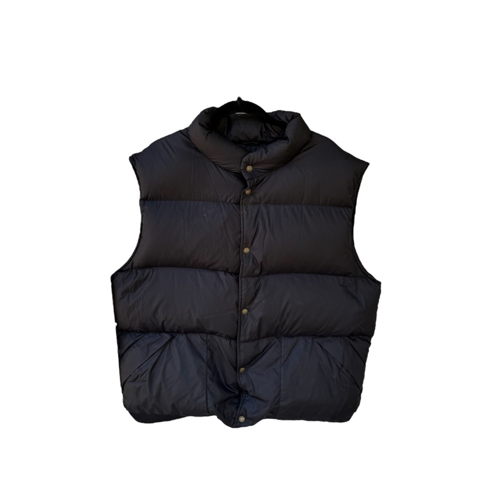 L.L. Bean Men's Black Puffer Vest XL-Tall